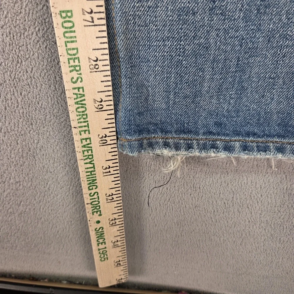 Diesel Zathan Jeans Mens Blue Denim Distressed Straight‎ Wash 0073Y Fits 32x30